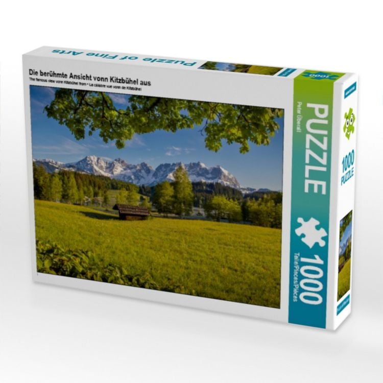 Produktbild: Die ber&uuml;hmte Ansicht vonn Kitzb&uuml;hel aus (Puzzle)