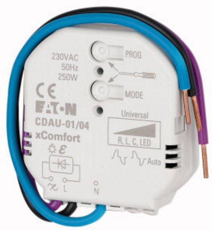Produktbild: Eaton CDAU-01/04 xComfort Dimmaktor