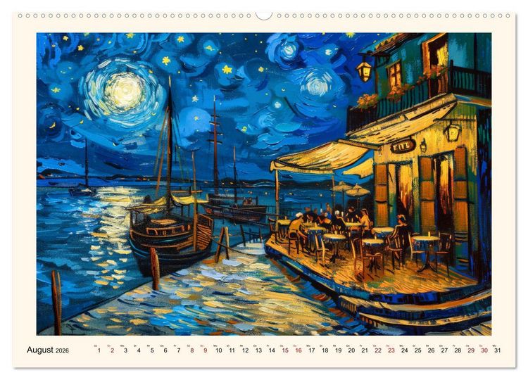 Produktbild: Vincents Jahr (Wandkalender 2026 DIN A2 quer), CALVENDO Monatskalender