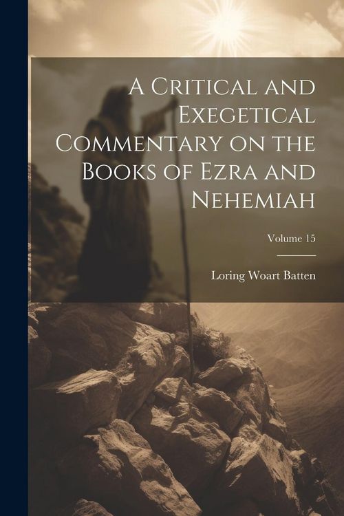 Produktbild: A Critical and Exegetical Commentary on the Books of Ezra and Nehemiah; Volume 15