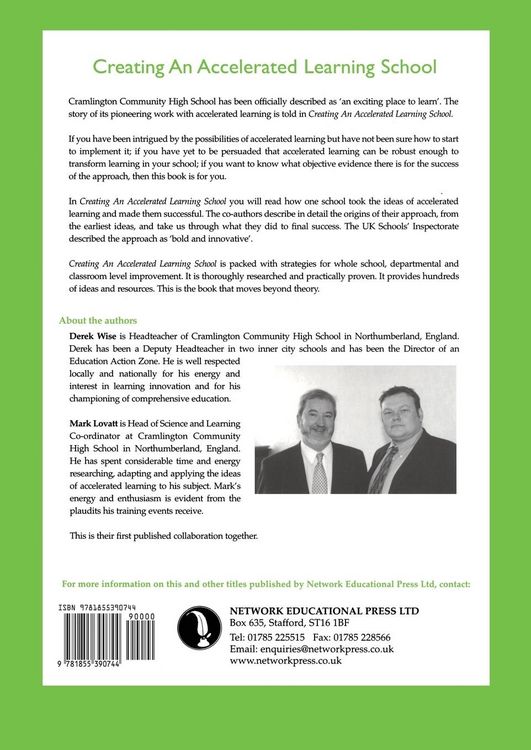 Produktbild: Creating an Accelerated Learning School