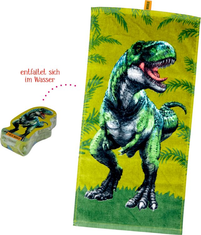 Produktbild: Zauberhandtuch T-Rex - T-Rex World