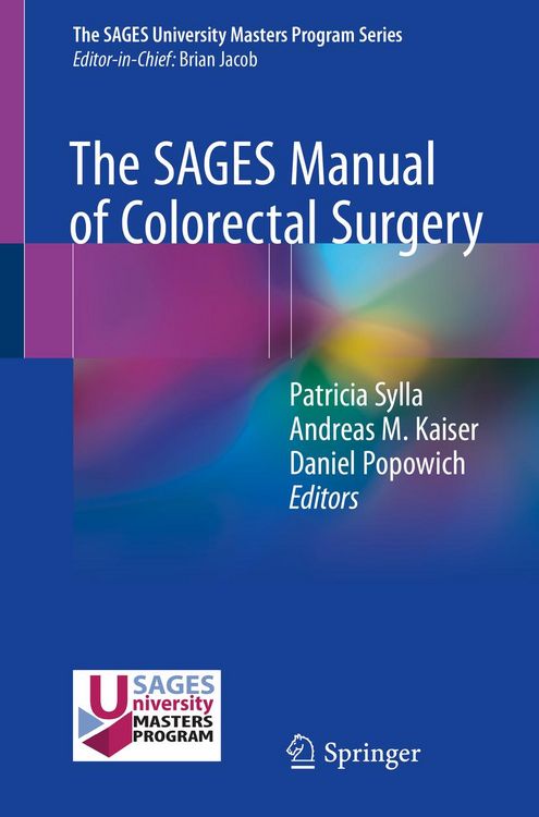 Produktbild: The SAGES Manual of Colorectal Surgery