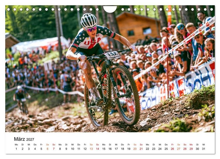 Produktbild: Mountainbike - Trails am Limit (Wandkalender 2027 DIN A4 quer), CALVENDO Monatskalender