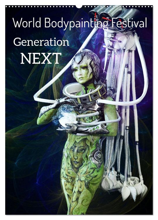 Produktbild: World Bodypainting Festival: Generation NEXT (Wandkalender 2026 DIN A2 hoch), CALVENDO Monatskalender