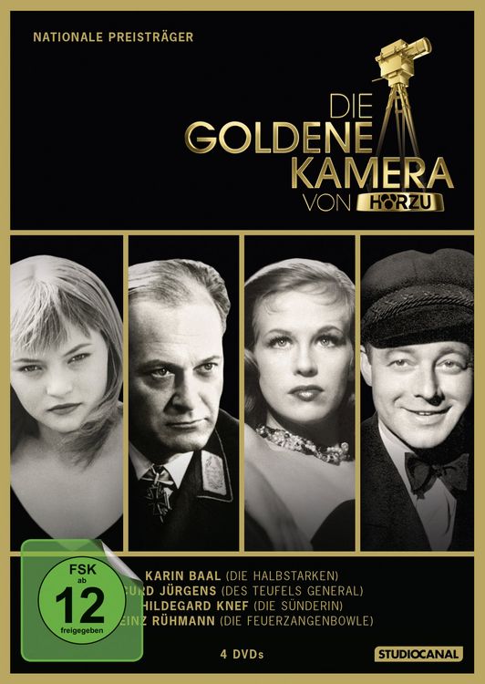 Produktbild: Die Goldene Kamera von H&ouml;rzu - Nationale Preistr&auml;ger [4 DVDs]