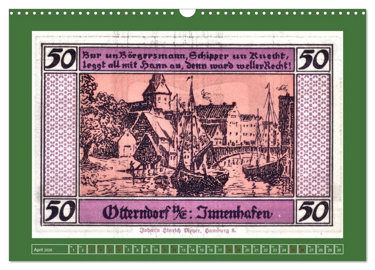 Produktbild: 625 Jahre Otterndorf - Gr&uuml;ne Stadt am Meer (Wandkalender 2026 DIN A3 quer), CALVENDO Monatskalender