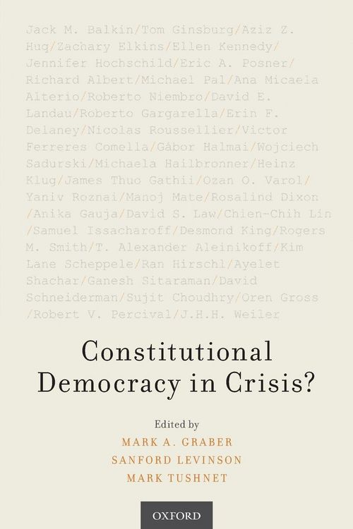Produktbild: Constitutional Democracy in Crisis?