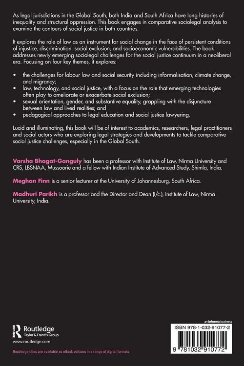 Produktbild: Sociolegal Challenges for the Social Justice Continuum