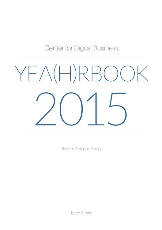 Produktbild: Center for Digital Business Yea(h)rbook 2015