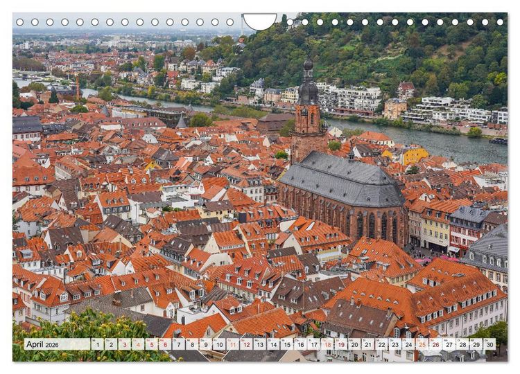 Produktbild: Heidelberg Impressionen (Wandkalender 2026 DIN A4 quer), CALVENDO Monatskalender