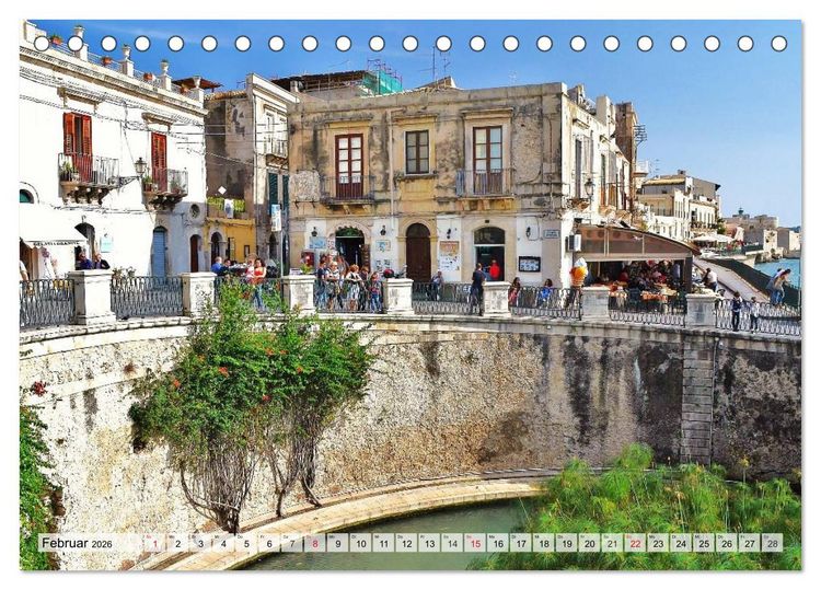 Produktbild: Sizilien - Insel zwischen zwei Kontinenten (Tischkalender 2026 DIN A5 quer), CALVENDO Monatskalender