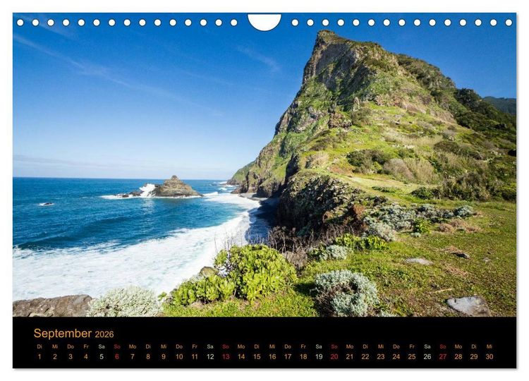 Produktbild: Madeira Impressionen (Wandkalender 2026 DIN A4 quer), CALVENDO Monatskalender