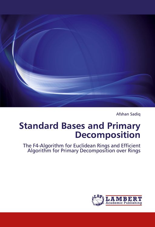 Produktbild: Standard Bases and Primary Decomposition