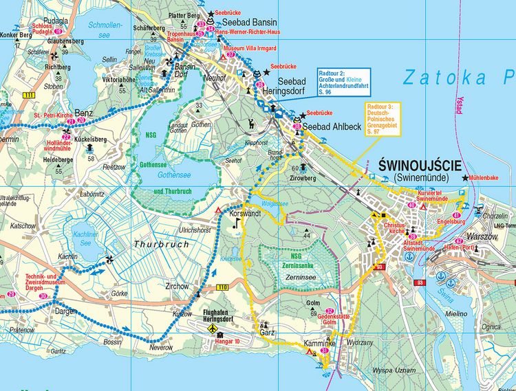 Produktbild: Reise Know-How InselTrip Usedom mit Swinem&uuml;nde und Wollin