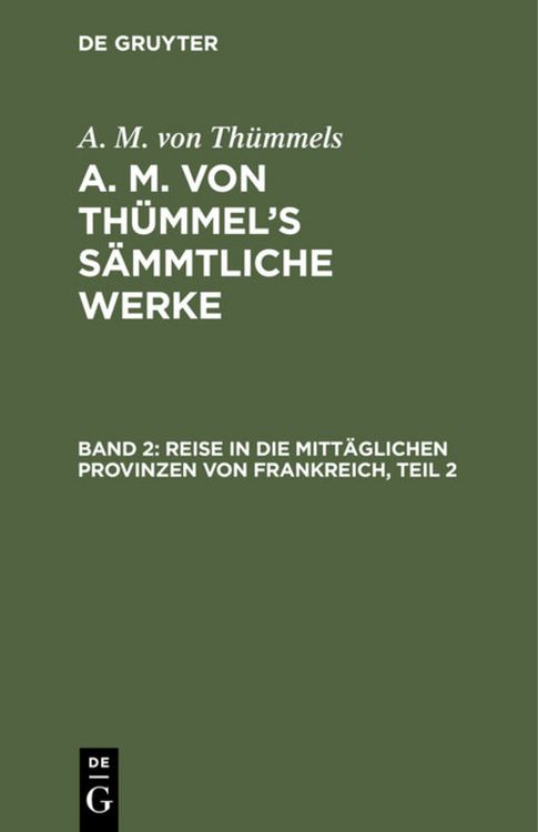 Produktbild: Reise in die mitt&auml;glichen Provinzen von Frankreich, Teil 2