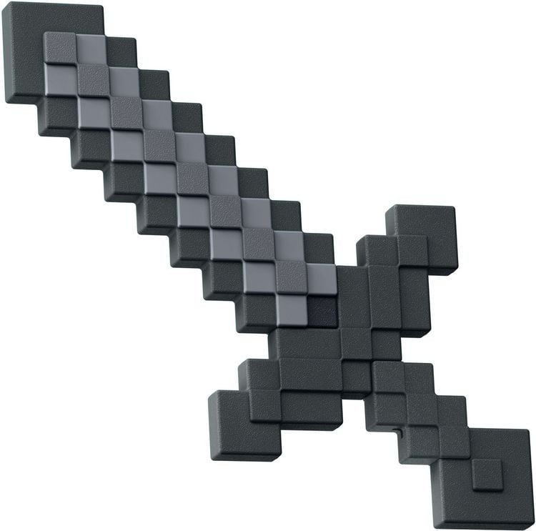 Produktbild: Minecraft Spielzeugzubeh&ouml;r-Kollektion f&uuml;r Rollenspiele, pixeliges Design (Stil