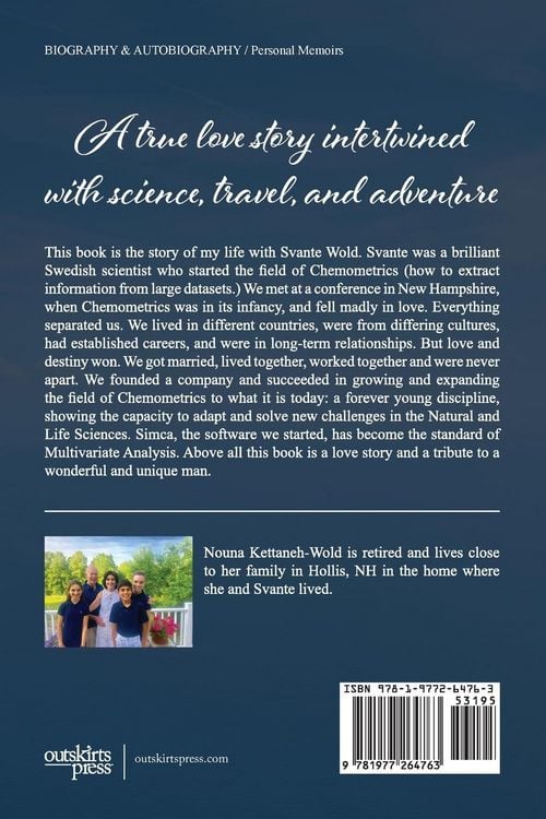 Produktbild: A Memoir of Love Science and Adventure- My life with Svante Wold