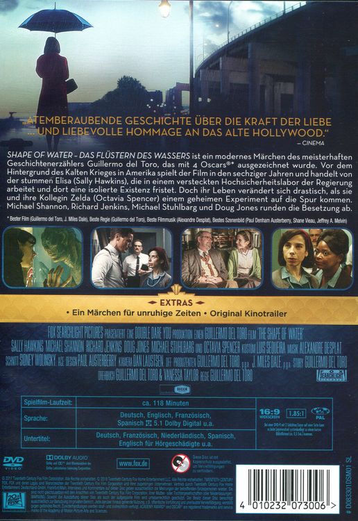 Shape of Water - Das Flüstern des Wassers