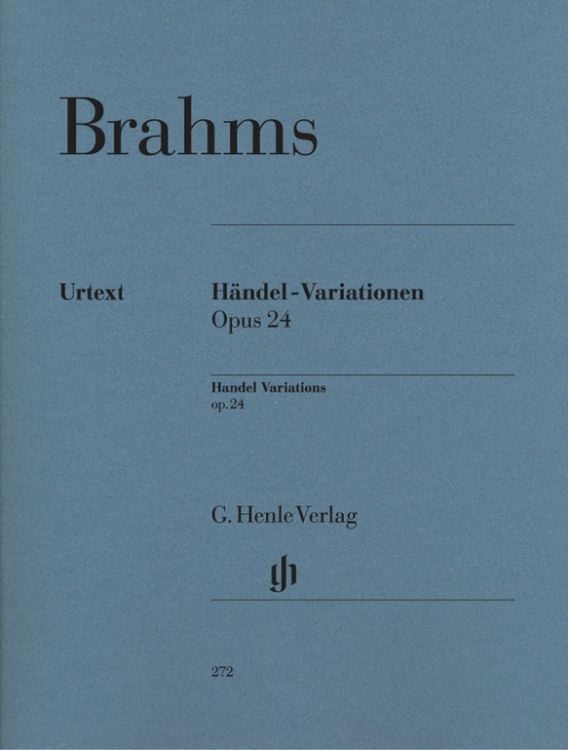 Produktbild: Johannes Brahms - Händel-Variationen op. 24