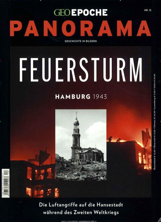 Produktbild: GEO Epoche PANORAMA / GEO Epoche PANORAMA 12/2018 - Feuersturm - Hamburg 1943