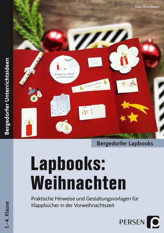 Produktbild: Lapbooks: Weihnachten - 1.-4. Klasse