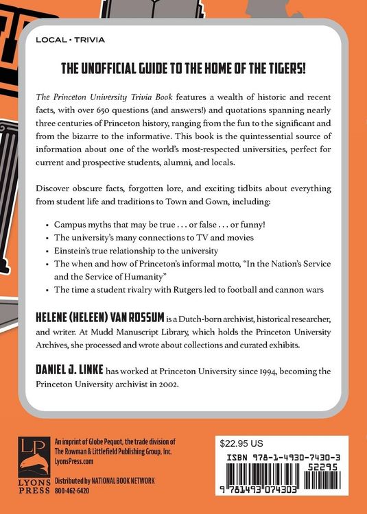 Produktbild: The Princeton University Trivia Book