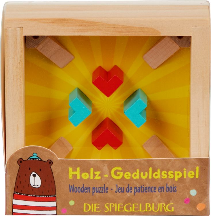Produktbild: Holz-Geduldsspiel