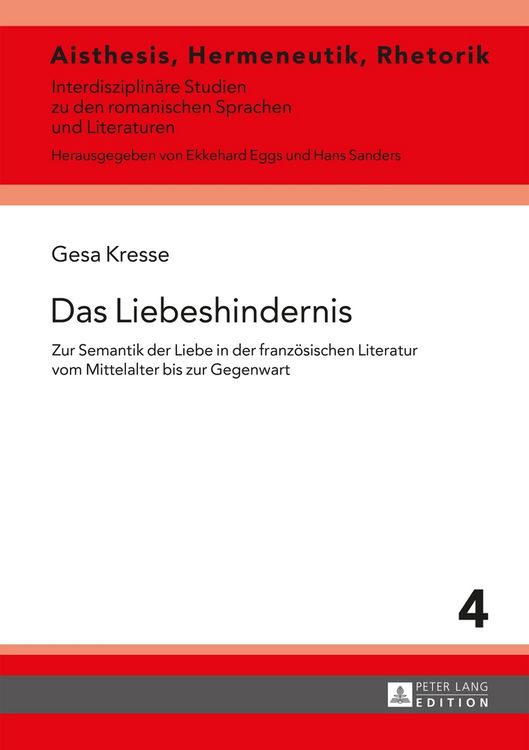 Produktbild: Das Liebeshindernis