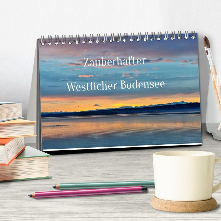 Produktbild: Zauberhafter Westlicher Bodensee (Tischkalender 2026 DIN A5 quer), CALVENDO Monatskalender