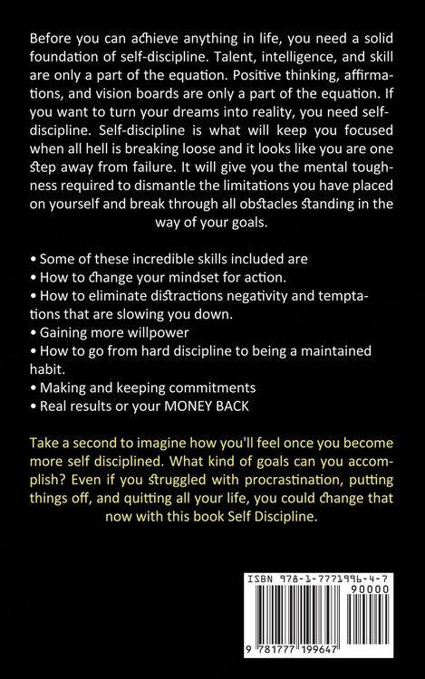 Produktbild: Self Discipline