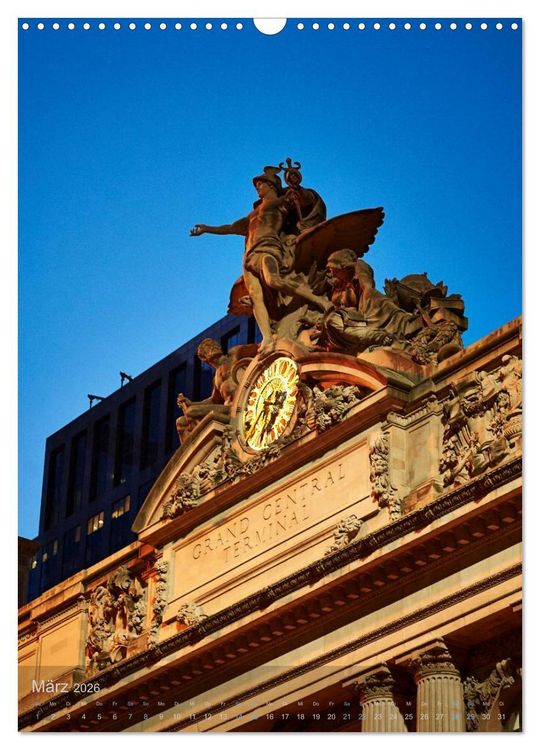 Produktbild: New York - the WOW-city (Wandkalender 2026 DIN A3 hoch), CALVENDO Monatskalender