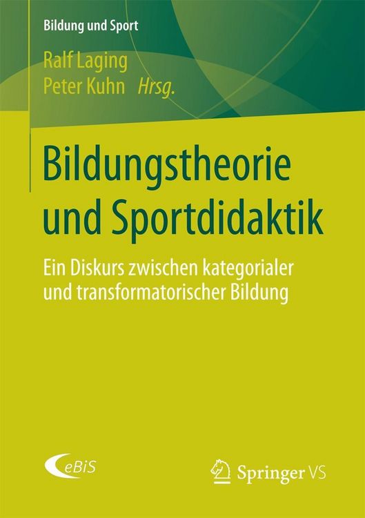 Produktbild: Bildungstheorie und Sportdidaktik
