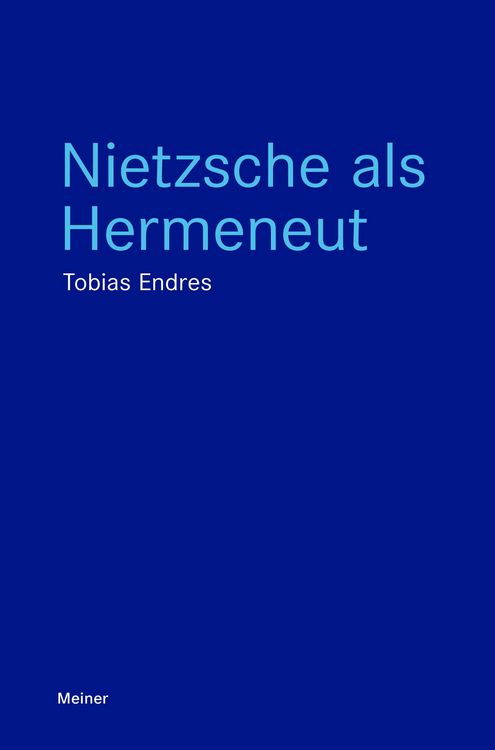 Produktbild: Nietzsche als Hermeneut