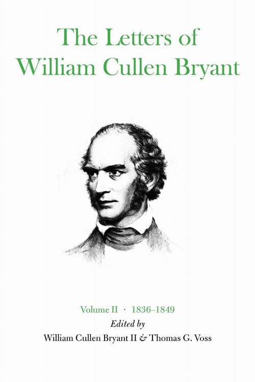 Produktbild: The Letters of William Cullen Bryant