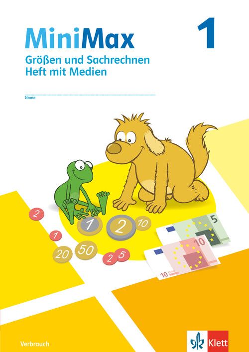 Produktbild: MiniMax 1. Gr&ouml;&szlig;en und Sachrechnen - Verbrauchsmaterial mit Medien Klasse 1