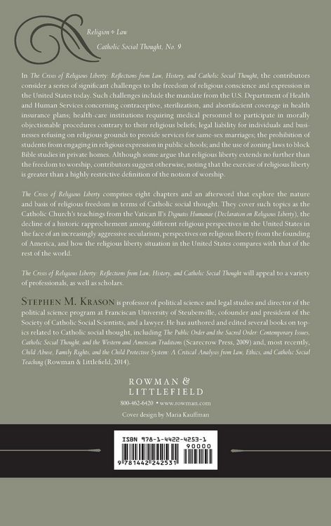 Produktbild: Crisis of Religious Liberty