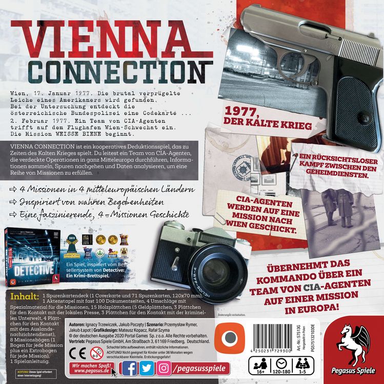 Produktbild: Vienna Connection (Portal Games)
