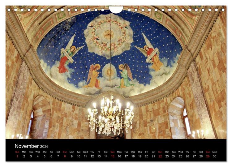 Produktbild: Monuments of Kosovo 2026 (Wall Calendar 2026 DIN A4 landscape), CALVENDO 12 Month Wall Calendar