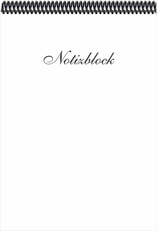 Produktbild: Notizblock DINA 5