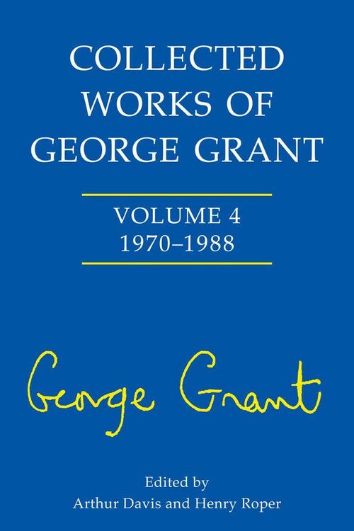 Produktbild: Collected Works of George Grant