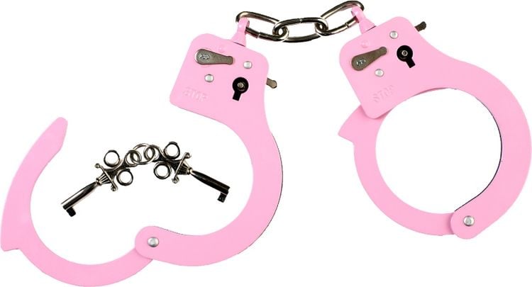 Produktbild: Handschellen PINK lackiert