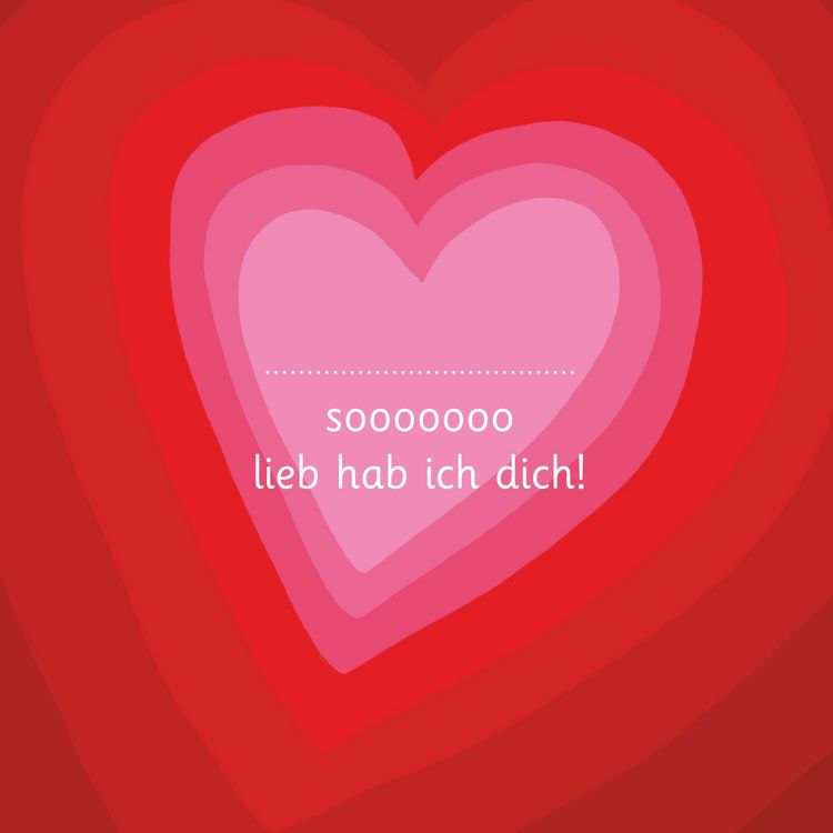 Produktbild: Sooooooo lieb hab ich dich! - Illustriert von Adrienne Barman