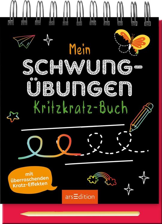 Produktbild: Mein Schwung&uuml;bungen-Kritzkratz-Buch