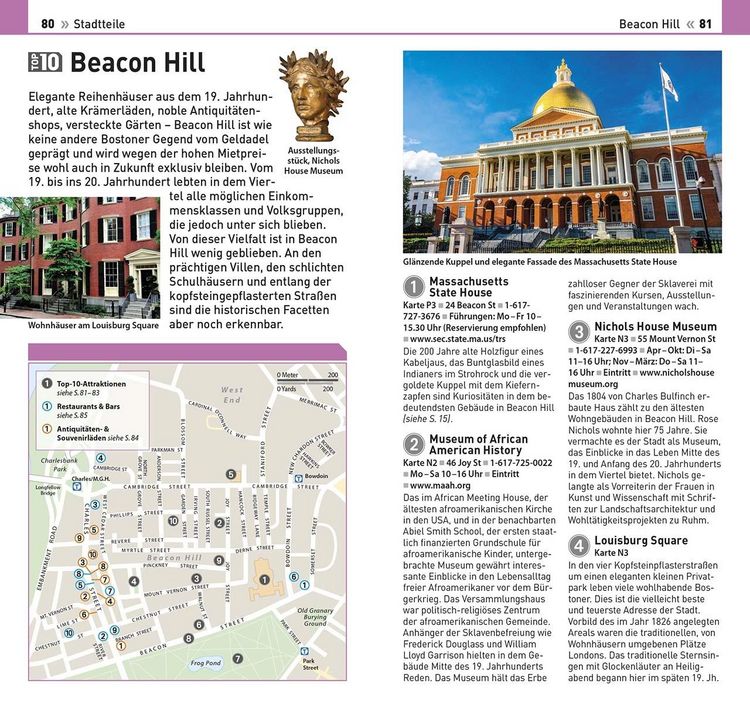 Produktbild: Top 10 Reisef&uuml;hrer Boston