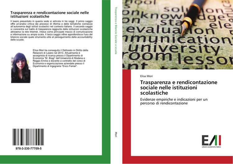 Produktbild: Trasparenza e rendicontazione sociale nelle istituzioni scolastiche