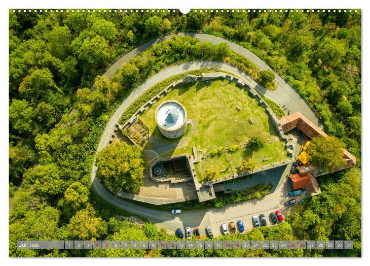 Produktbild: Top-down - Die Welt von oben (Wandkalender 2026 DIN A2 quer), CALVENDO Monatskalender