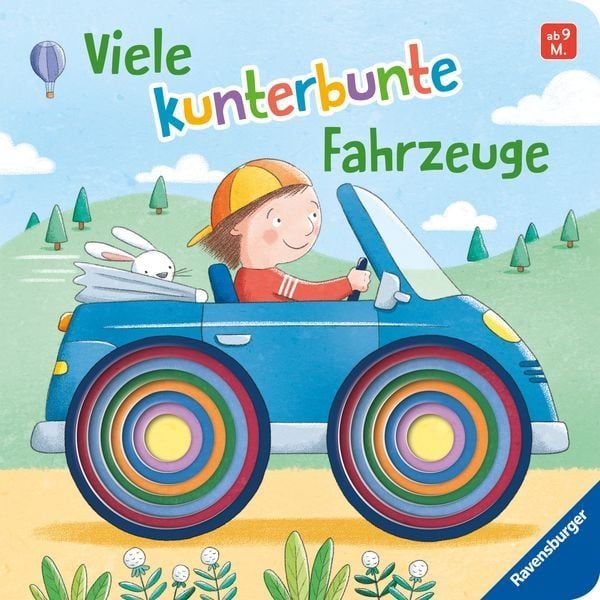 Produktbild: Viele kunterbunte Fahrzeuge