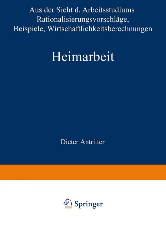 Produktbild: Heimarbeit