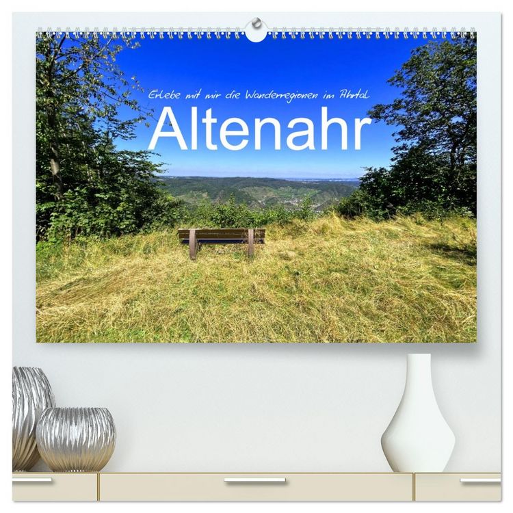 Produktbild: Erlebe mit mir die Wanderregionen im Ahrtal - Altenahr (hochwertiger Premium Wandkalender 2026 DIN A2 quer), Kunstdruck in Hochglanz